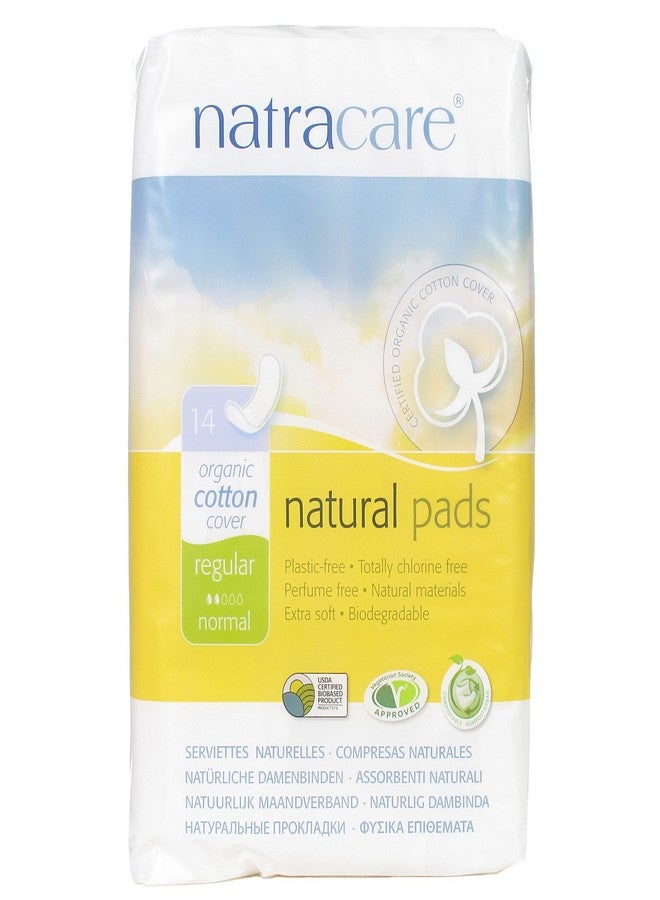 Natracare Pads Regular 14 ct (2-Pack)